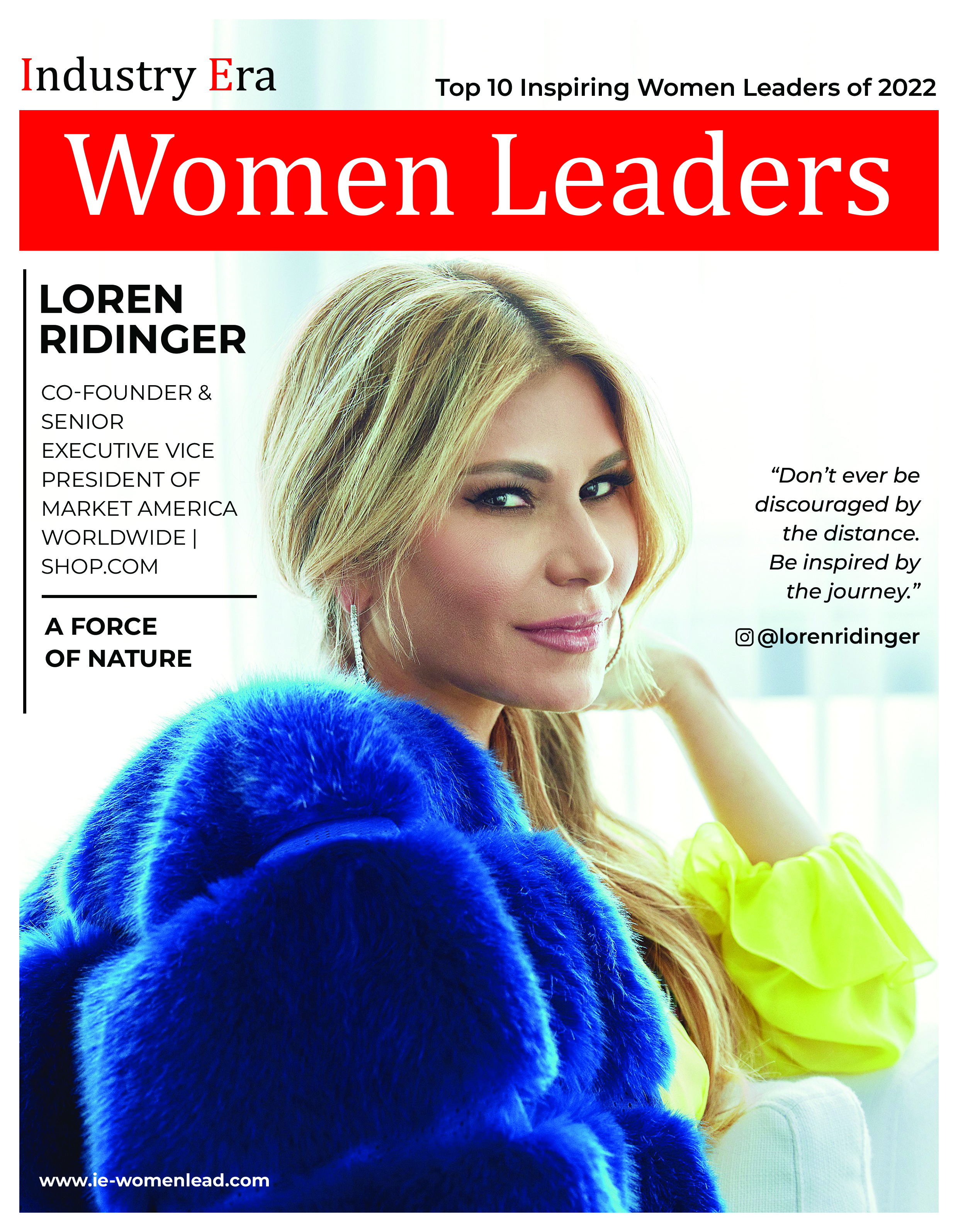 Women Leaders entrepeneurs 2020 back page